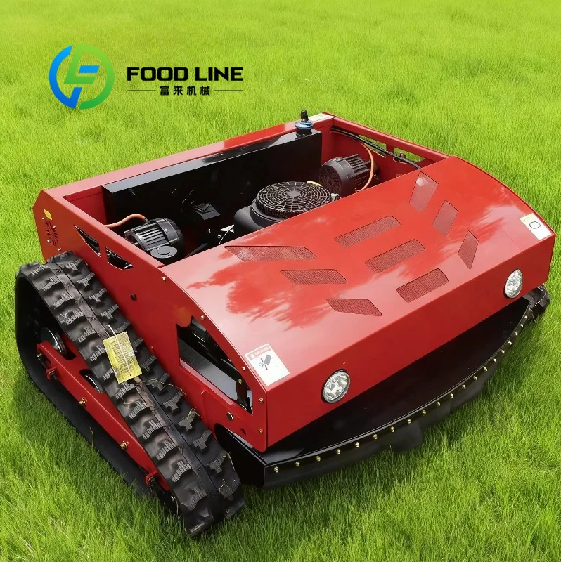 Zero Turn Remote Control Lawn Mower Flexible Maneuverable Grass Cutting Tool For Complex Landscape Garden Yard Site