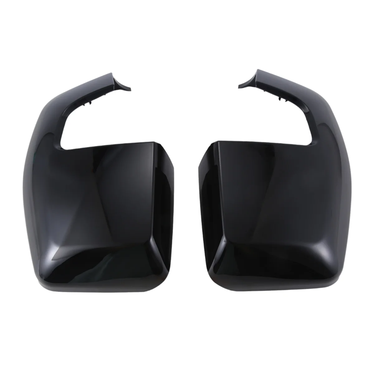 

NNR-For Transit Left & Right Side Painted Wing Mirror Cover Rear View Mirror Cover Glossy Black 2064129 1809084