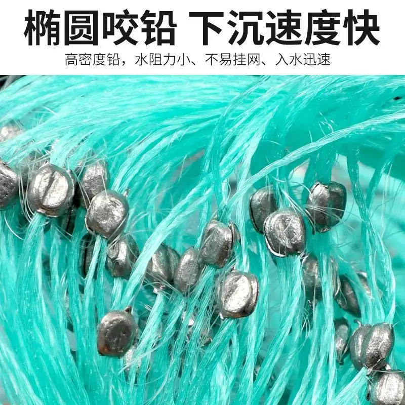 Fishing Net Gill Net Sticky Net, 3 Layers Sink Net Single Layer Float Net, for Crucian Carp Silver Carp Small Fish Fishing Mesh