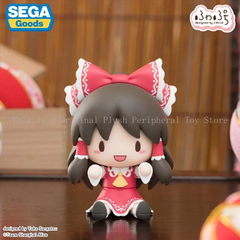 متوفر في المخزون الأصلي حقيقية S-FIRE Hakurei Reimu Kirisame Marisa 8 سنتيمتر أصلية عمل الرسوم المتحركة شخصية لعبة مجسمة