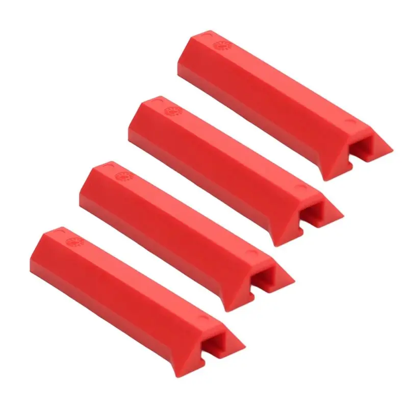 AAAF Multi-Function For Track Clamping Cover 8Pcs Woodworking For Track Clamp Protective Sleeve For Track Saw Clamp Quick Clamp