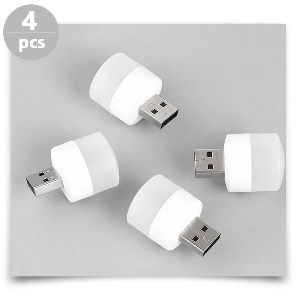 

USB Rechargeable Night Light Lamp Portable Touch Small Bedside Bedroom PVC Material Long Service Life Creative Design Suitable