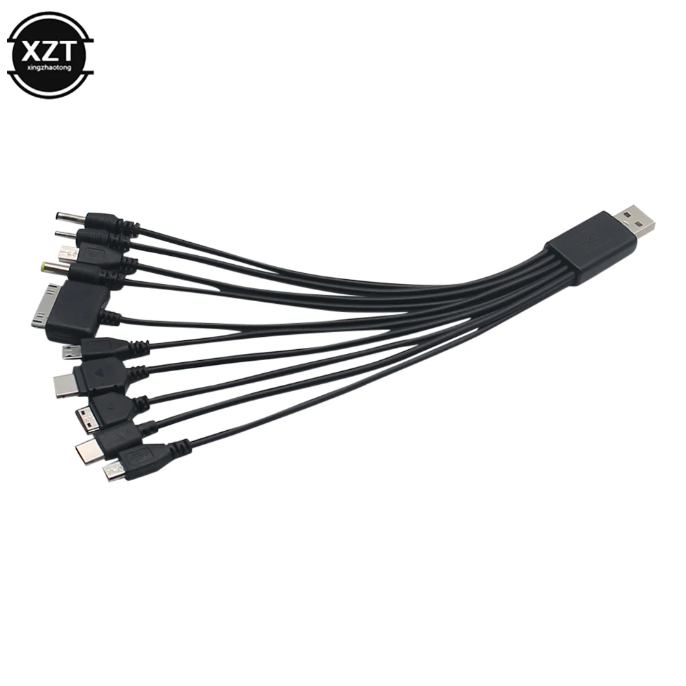 마이크로 USB 멀티 충전기 USB 케이블, 휴대폰 코드, KG90 소니 휴대폰 삼성 태블릿용, 10 인 1, 신제품