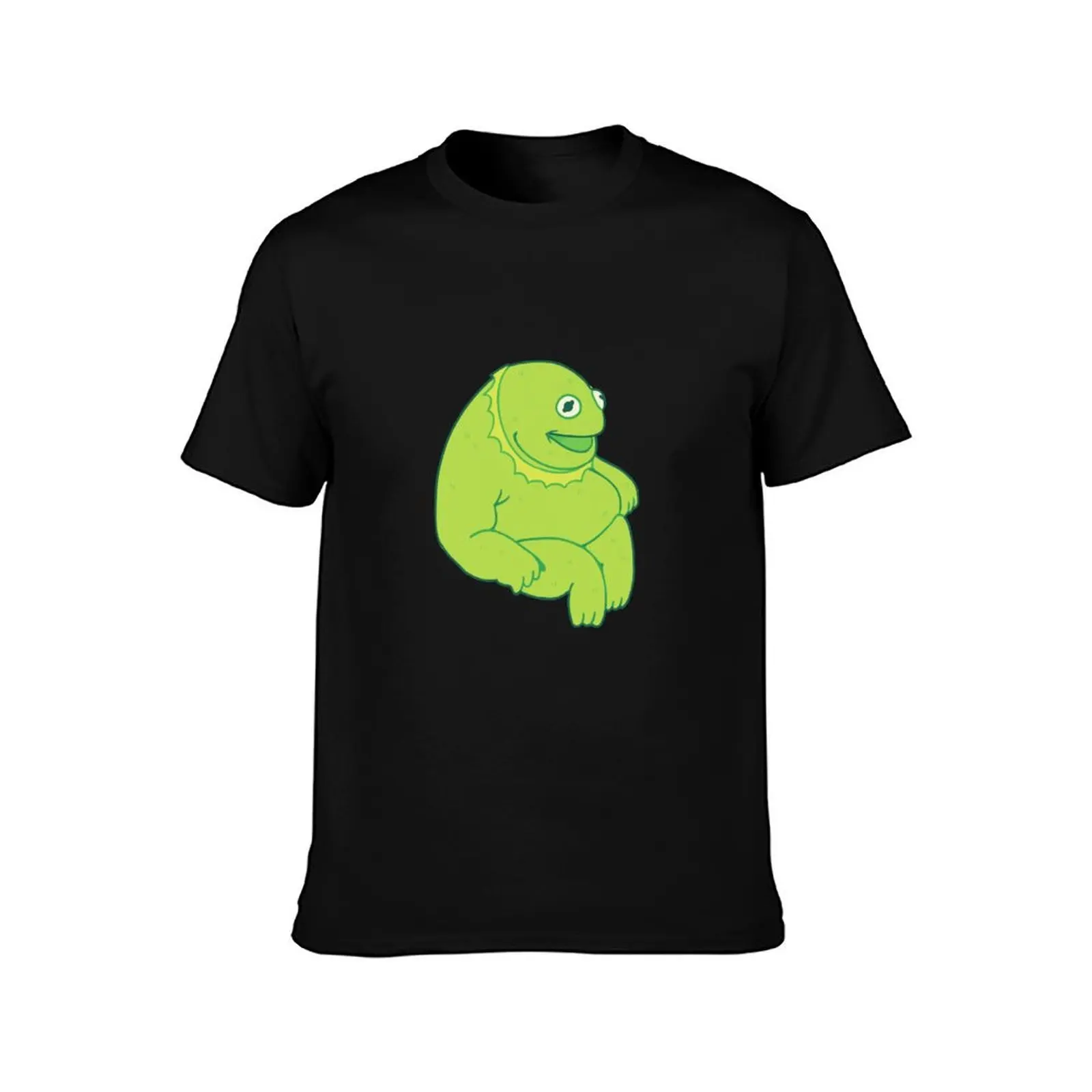 Fat Kermit. T-Shirt Halloween Casual T-Shirt