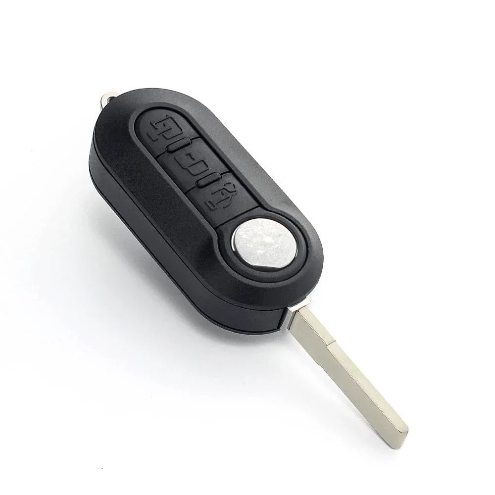 KEYYOU New For Fiat 500 Panda Punto Bravo Doblo Peugeot Boxer Citroen Relay Fiat Ducato Lancia Musa 1PCS Car Key Case