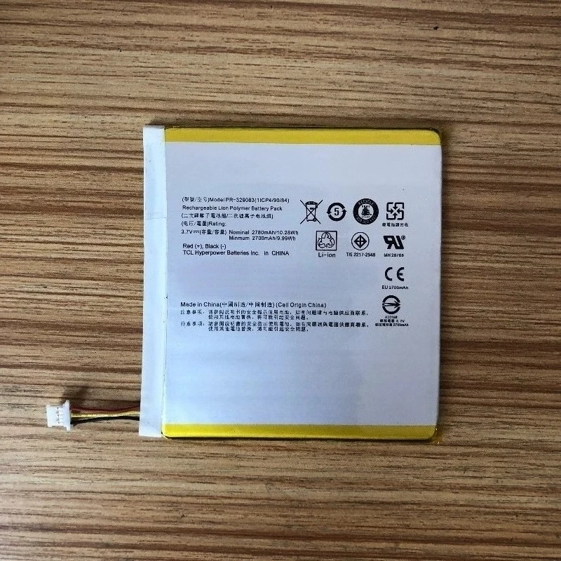ACER Iconia One7 B1-770 PR-329083 태블릿 배터리용 새 PR-329083 3.7V 2780mAh 고품질 배터리