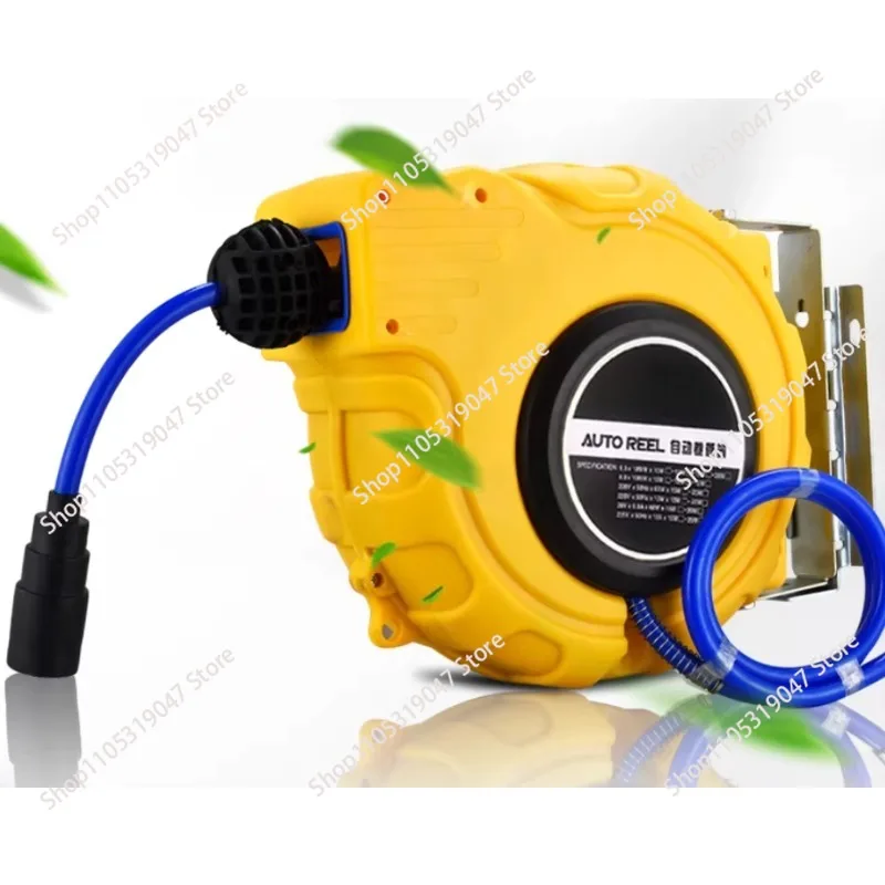 

Кабельная катушка-удлинитель настенного монтажа, автоматическая выдвижная катушка для шланга, оборудование для мойки автомобилей, электрическая катушка для шланга