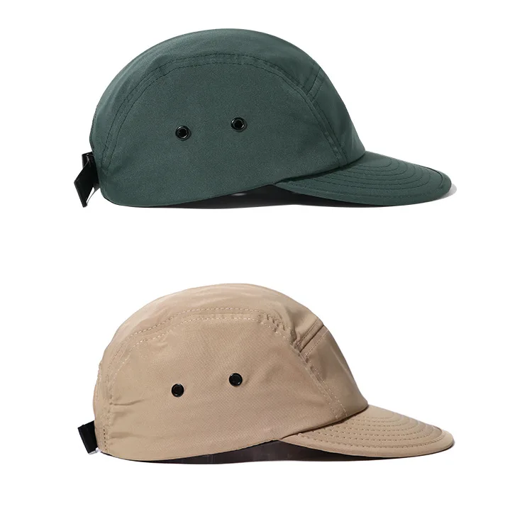 Baseballkappe für Herren und Damen, Trucker-5-Panel-Mütze, unstrukturierte Snapback, leicht, für alle Sportarten, zum Laufen, Wandern, Tennis – Detail 6