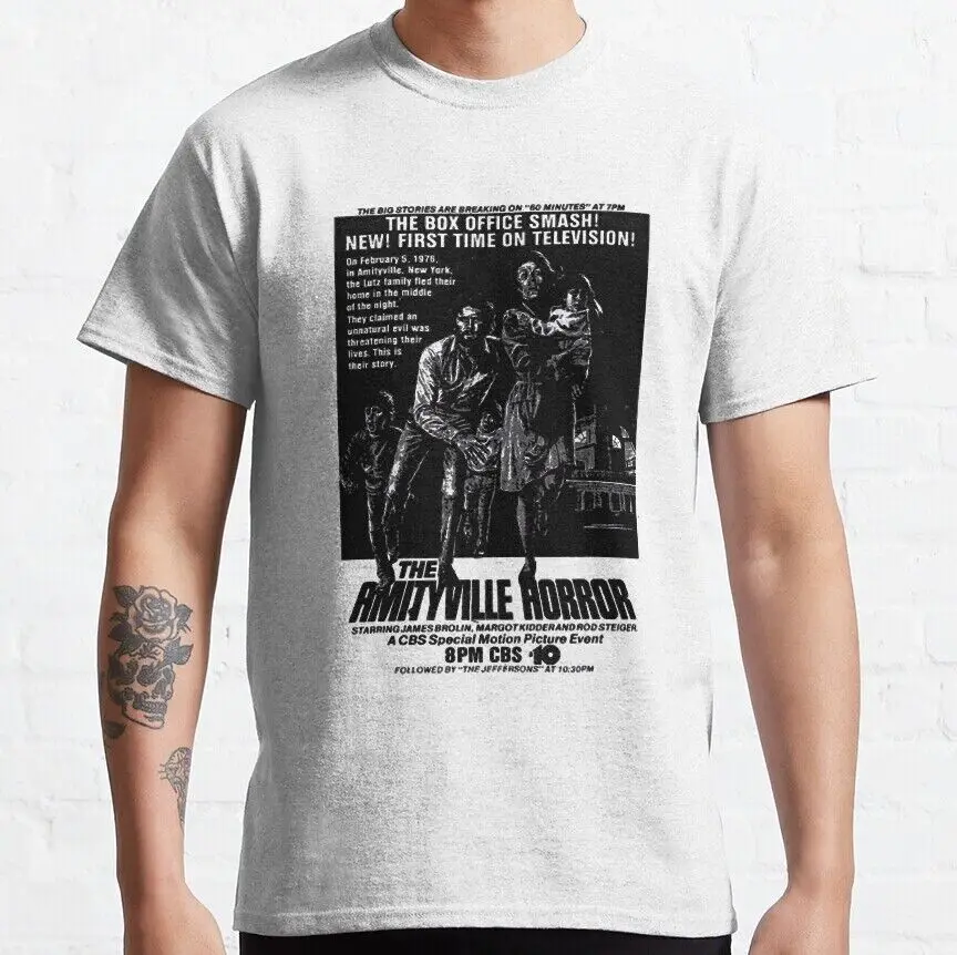 LOVER GIFT LUCIO FULCI FILM THE AMITYVILLE HORROR CLASSIC T-SHIRT