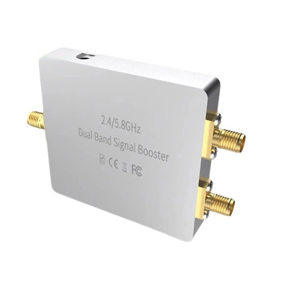 ABJZ 2,4G + 5,8G 4 Вт беспроводной усилитель сигнала от 1 до 2, двухдиапазонный двунаправленный усилитель для расширения сигнала камеры дрона