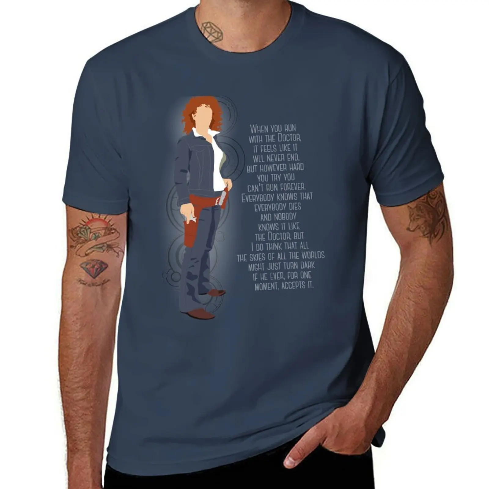 Song Quote River T-Shirt Creative Graphic Tee Shirt