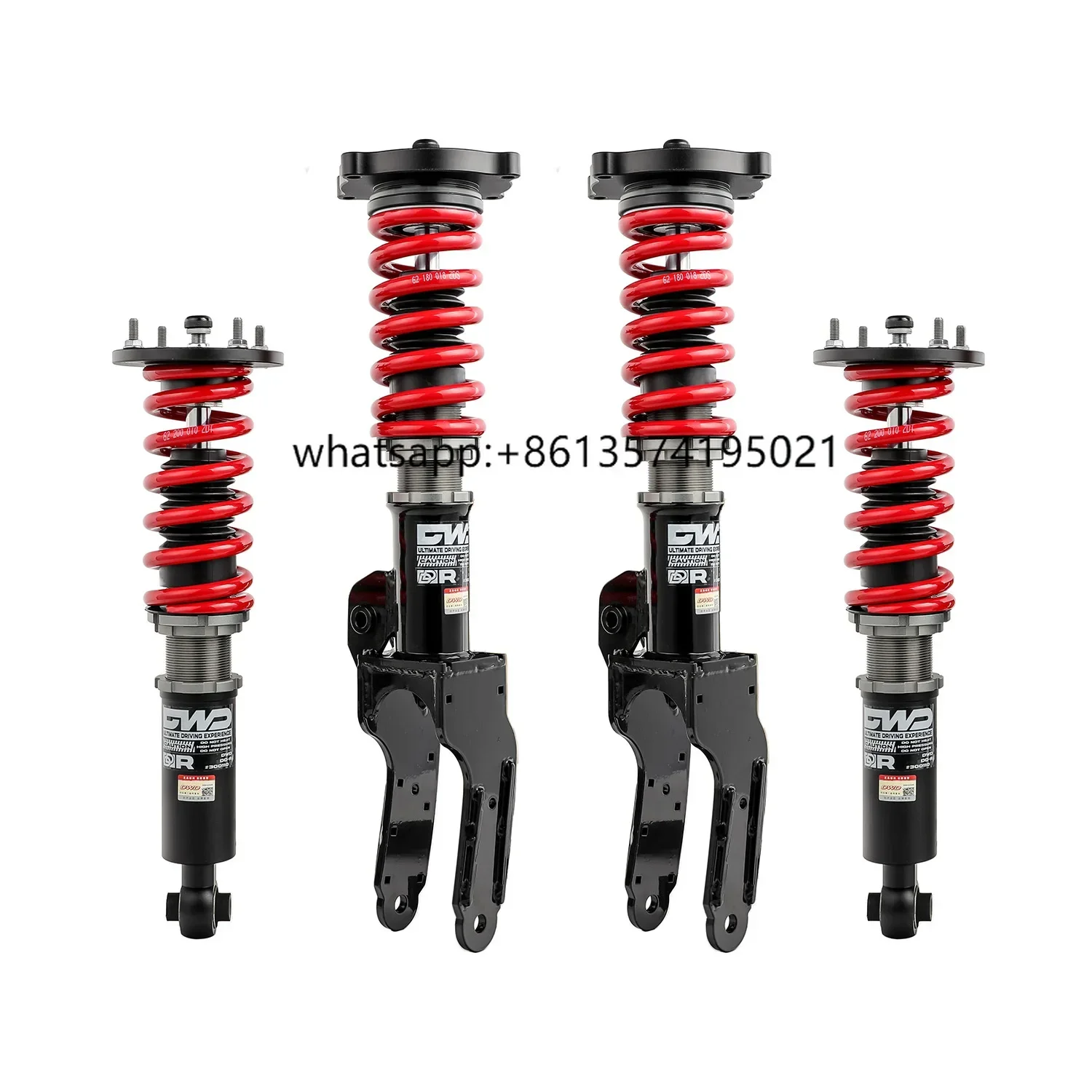 

TCoilover Monotube Inverted Shock Absorbers-High Damping Force Car Suspension For VW Touareg 1st Gen 7L 02-10 DC-VWG045