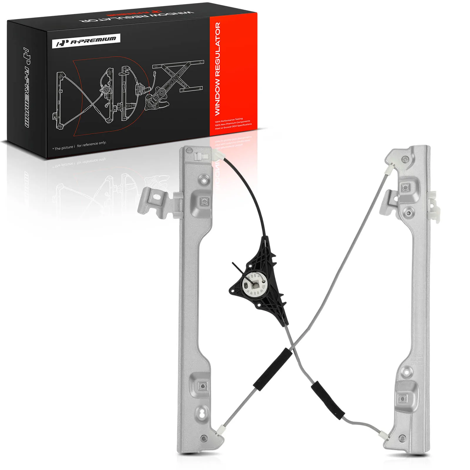 A-Premium Front Driver Side Power Window Regulator for Nissan Murano 2009-2014