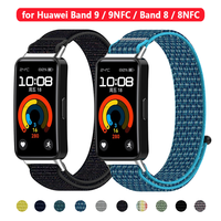 Nylon Loop Strap for Huawei Band 9 9NFC Smart Watch Bracelet Wristband Replacement Correa For Huawei Band 8 Band Accessories