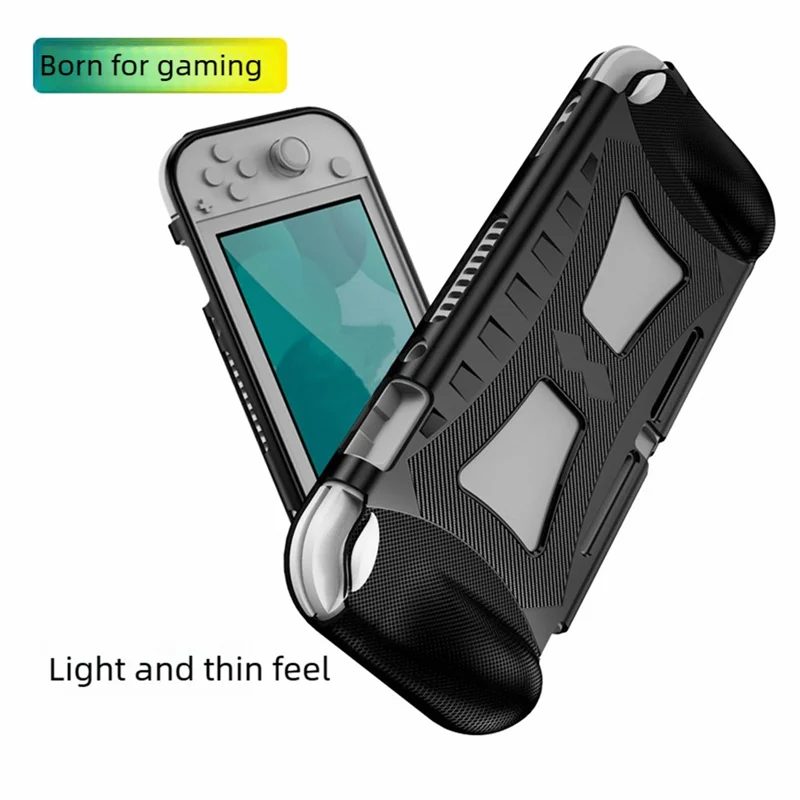 حافظة واقية من مادة TPU لنينتندو لـ NS Lite غطاء مقاوم للصدمات مع قبضة مريحة لجهاز نينتندو سويتش ميني