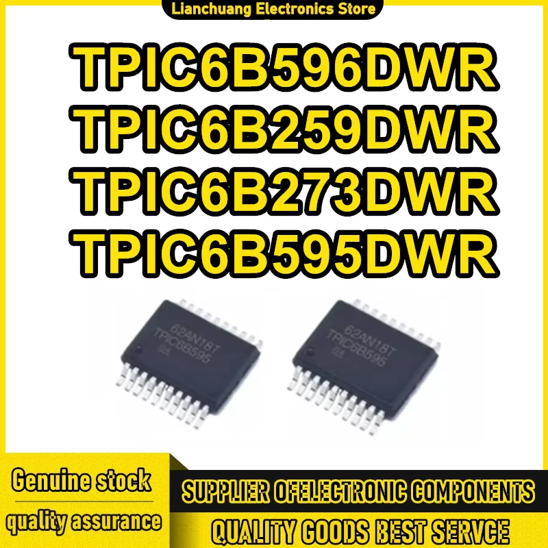 

5PCS TPIC6B273DWR TPIC6B595DWR TPIC6B596DWR TPIC6B256DWR TPIC6B273 TPIC6B595 TPIC6B596 TPIC6B IC Chipin Stock 100% New Origin