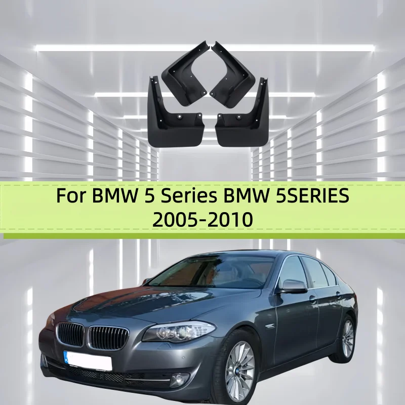 Car Mud Flaps Fender For BMW 5 Series BMW 5SERIES 2005-2010 Front And Rear Wheels Mudflaps Splash Guard Protection Accessories
