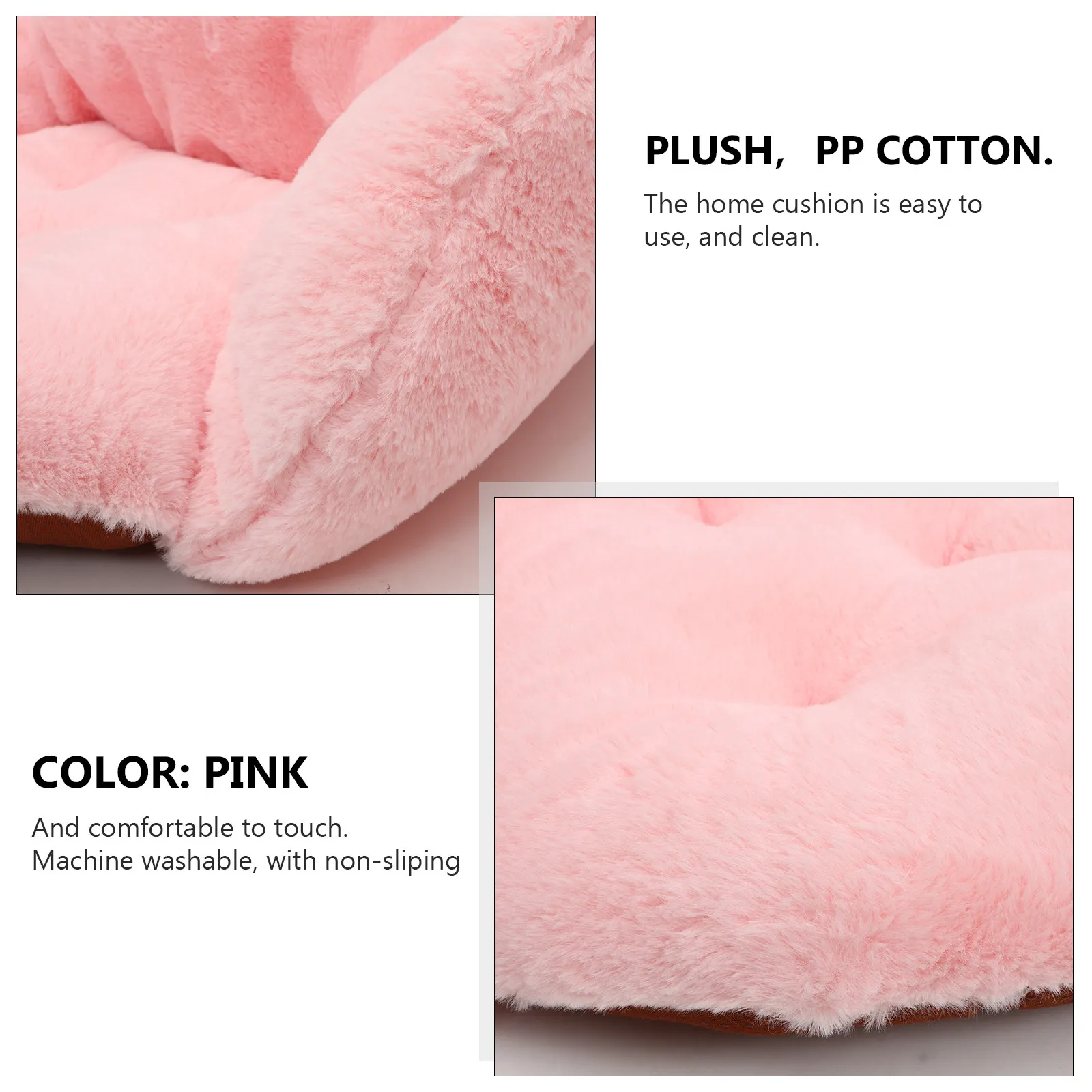 Crown Shaped Back Cushion Thick Soft Seat Pillow for Sofa Chair Bedroom Living Room Kids Play Area