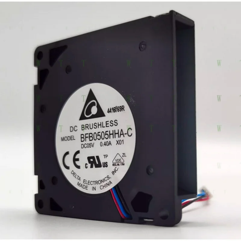 H 1 PCS  for  Delta Fan BFB0505HHA-C DC5V 0.40A 5010 5cm 3 wire Blower centrifugal fan