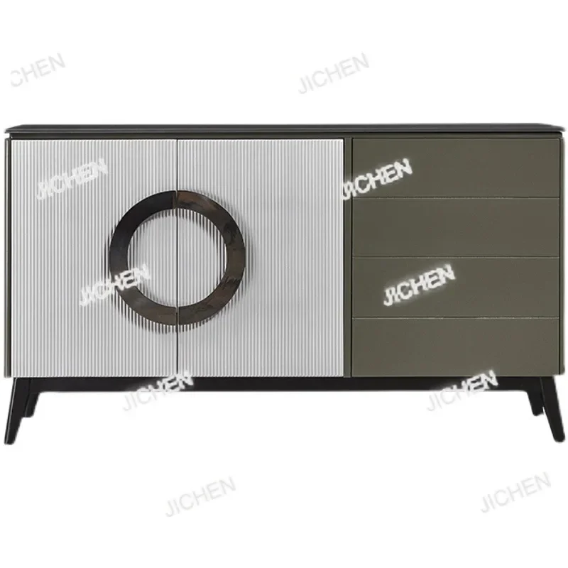 

Итальянский буфет JC в стиле лайт-люкс, тумба в скандинавском стиле для прихожей, шкаф для обуви, пристенный шкаф для гостиной, домашний шкаф для хранения.