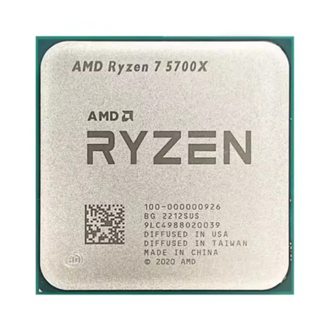 R7 5700X New CPUs for AMD R yzen 7 5700X 3.4GHz 8-Core 16-Thread AM4 Processor For Desktop Computer