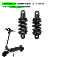 LANGFEITE C1 Original Oil Suspension Shock Absorber for Electric Scooters - Oil + Coil Suspension Kit, Compatible with KUGOO G1