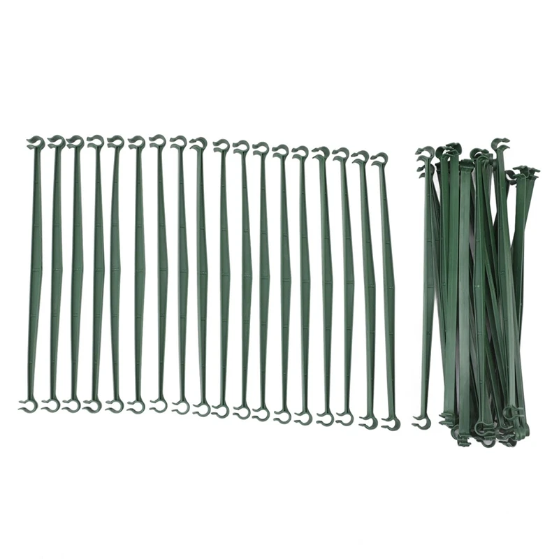 36PCS Stake Arms For Tomato Cage 11.8 Inch Plastic Expandable Plant Supports Trellis Connectors For Climbing Plants