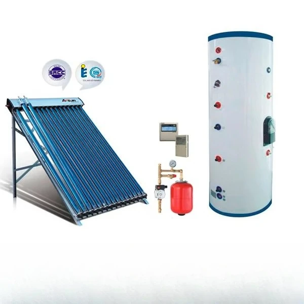 200/300/400/500 Litres Split Pressure Solar Hot Water Heater System With Vacuum Tube Solar Collector