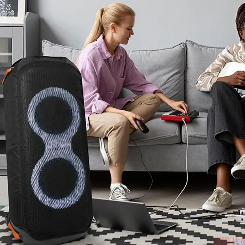 R91A غطاء حالة مكبر صوت مقاوم للغبار لـ 710 مكبر صوت يحمل حقيبة سهلة الاستخدام