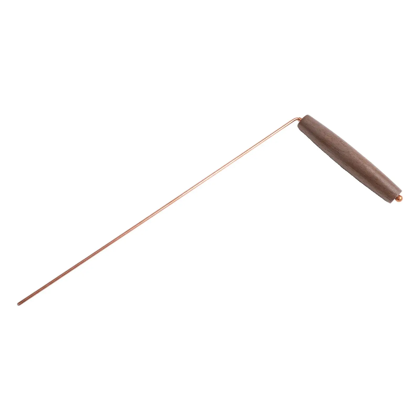 1pair Pure Copper Detector Rod For Detecting Iron Gold For Treasure Hunting Archaeological Exploration Security Inspections