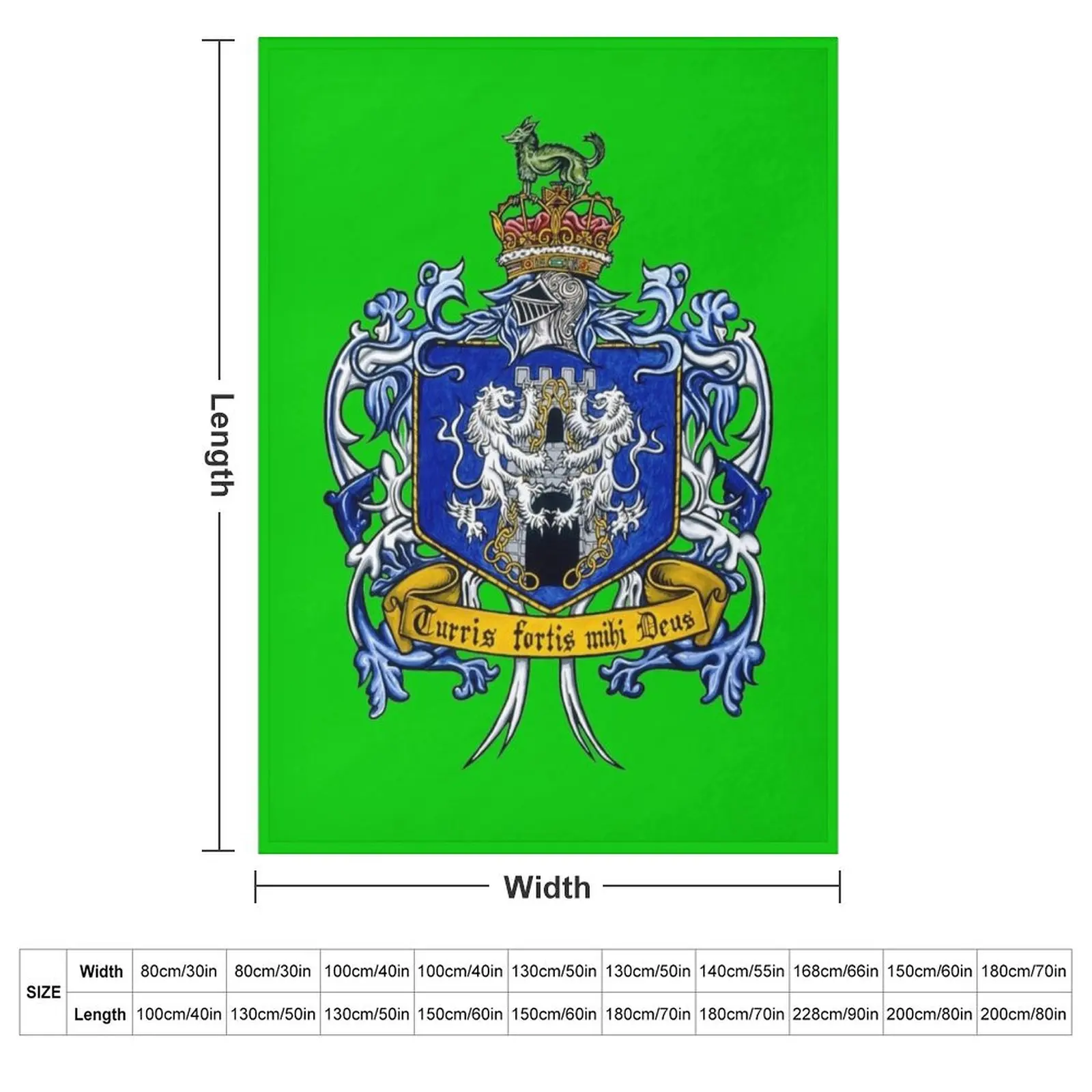 Kelly Family Crest Throw Blanket couch cozy soft plush fuzzy picnic outdoor blanket