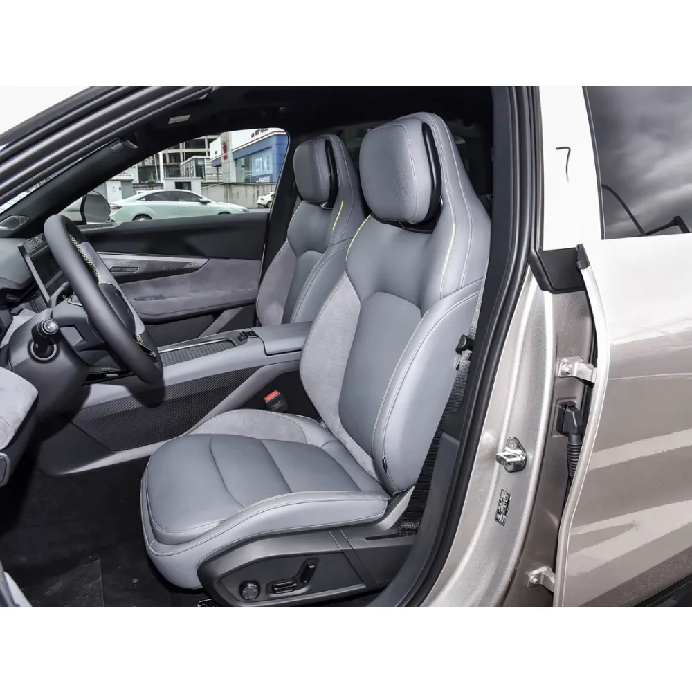 Auto Interior Accessories Custom Nappa Leather Seat Cushion Covers for Lynk&Co 08EM-P All Weather Full Set Car Seat Protector