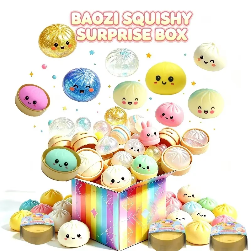 100 نمط من ألعاب السكويشي الغا - مراجعة Mystery Box Blind Bag وسعره