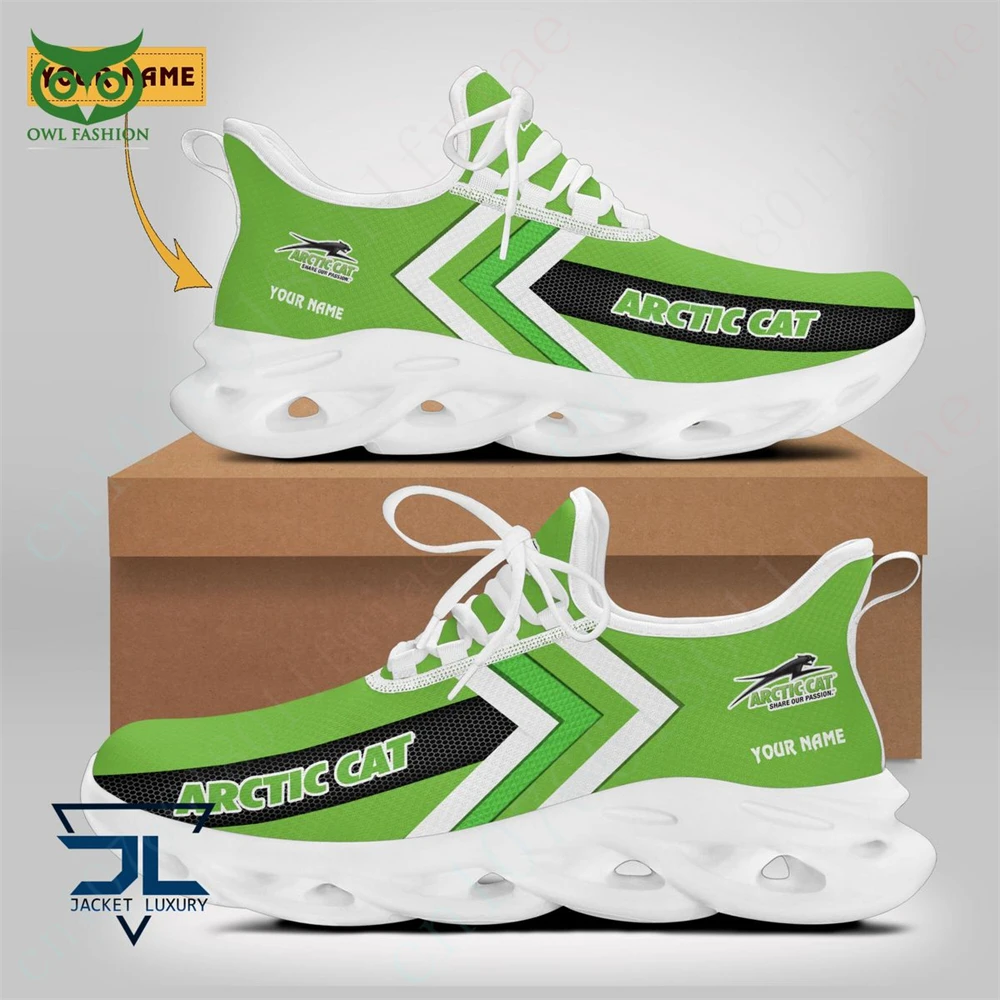 Sepatu lari Arctic Cat, sepatu kets pria ringan, sepatu olahraga uniseks, nyaman, ukuran besar