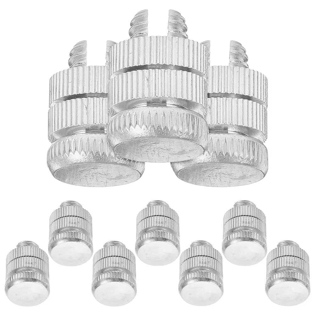 

12pcs Joint Clamps Electric Fence Connectors Connections Aluminum Cable Terminals High Strength Material