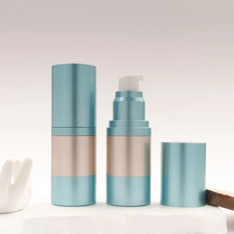 1 stücke 15 ML Airless Vakuum Flasche Leere Airless Kosmetik Leere Pumpe Flasche Pumpe Kunststoff Verarbeitung Bequeme Reise Flasche