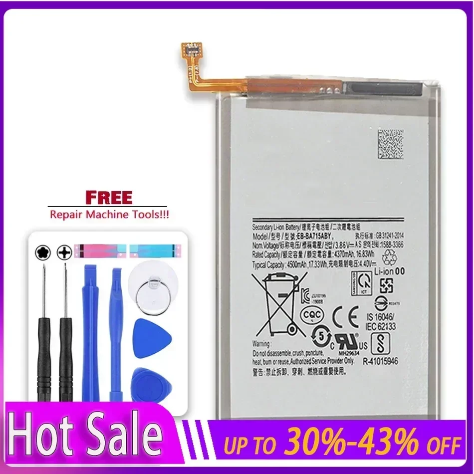 EB-BA715ABY 4500mAh Replacement Battery for Samsung Galaxy A71 SM-A7160 Mobile Phone bateria Warranty+ Track Code