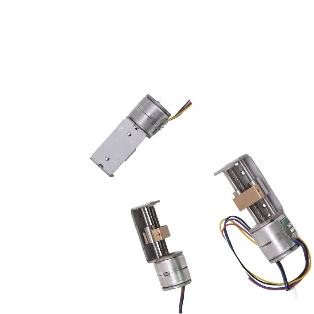 

20mm Linear Stepper Motor 2 Phases 4 Wires 5-9V Drive Voltage Motor Slide Small and Mini Lead Screw Drive Stepper Motor ​
