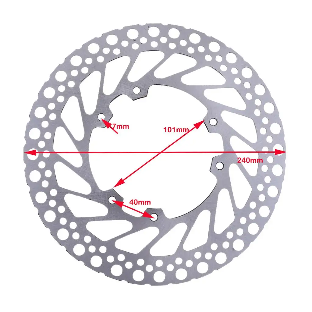 

Iron Material Front Brake Disc Rotor Enhanced Heat Dissipation Motorcycle Brake System Parts for Honda CR125R CR250R CRF250X