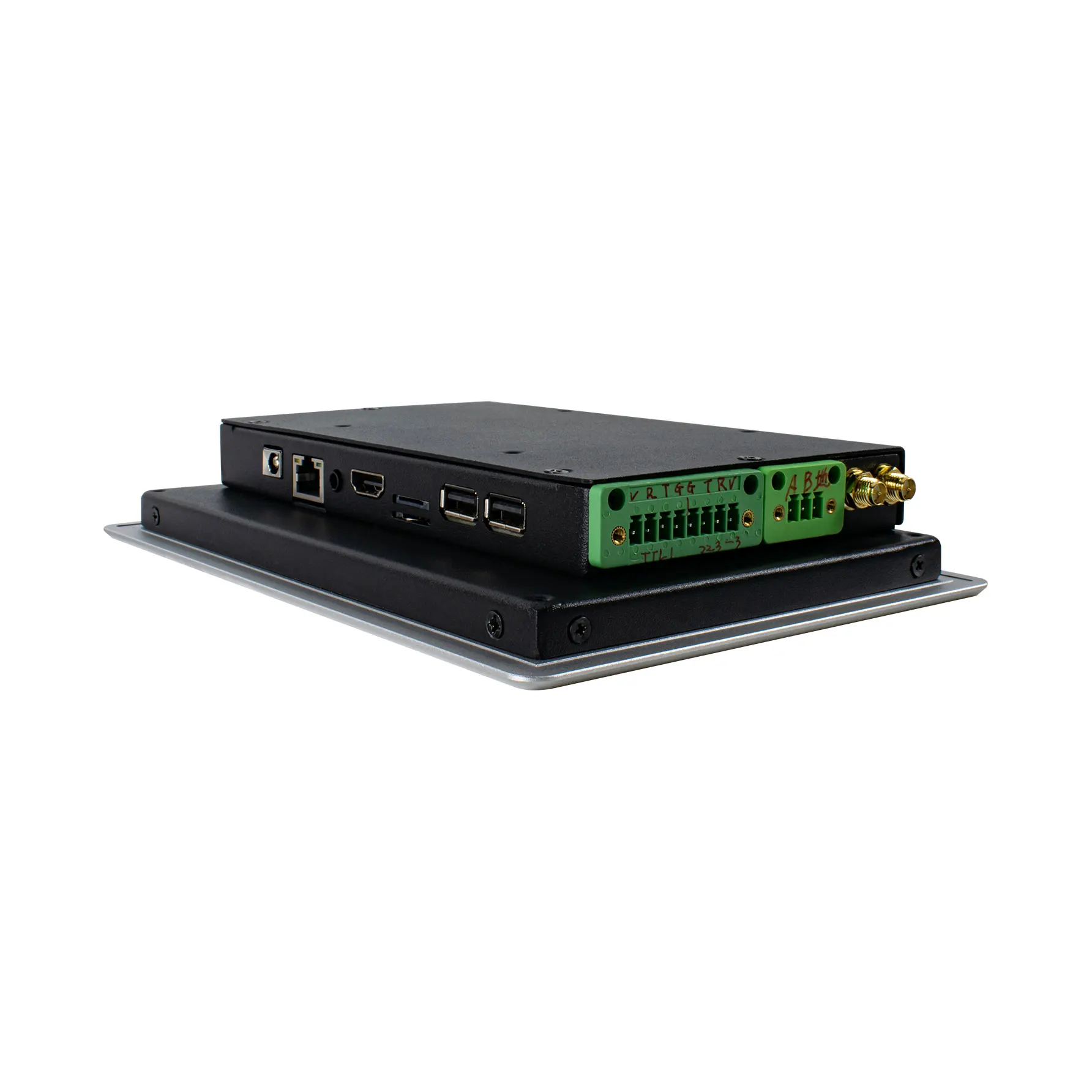 لوحة عرض LCD متعددة اللمس مقاس 15.6 بوصة للكمبيوتر الشخصي Android Ubuntu Linux متوافقة مع شاشة تعمل باللمس