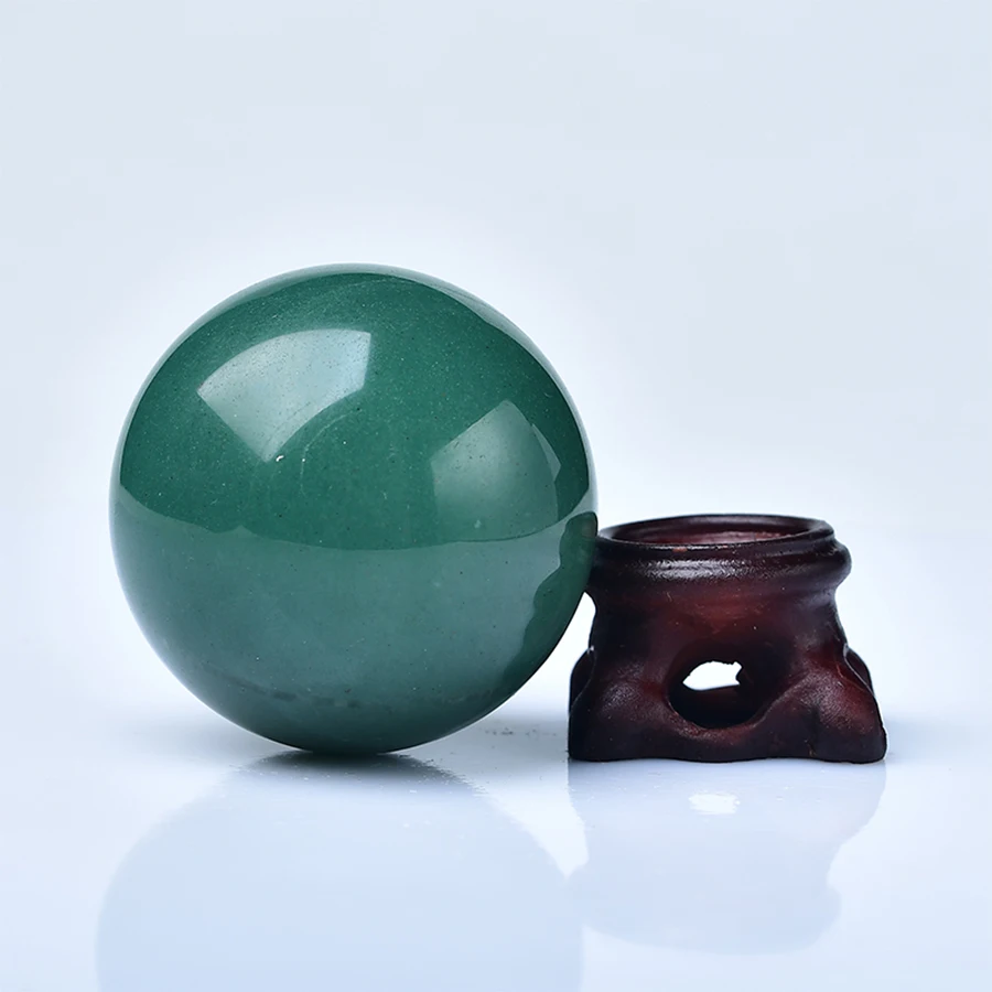 1PC Natural Dongling Jade Ball Polished Globe Massaging Ball Reiki Healing Stone Home Decoration Exquisite Gifts Souvenirs Gift