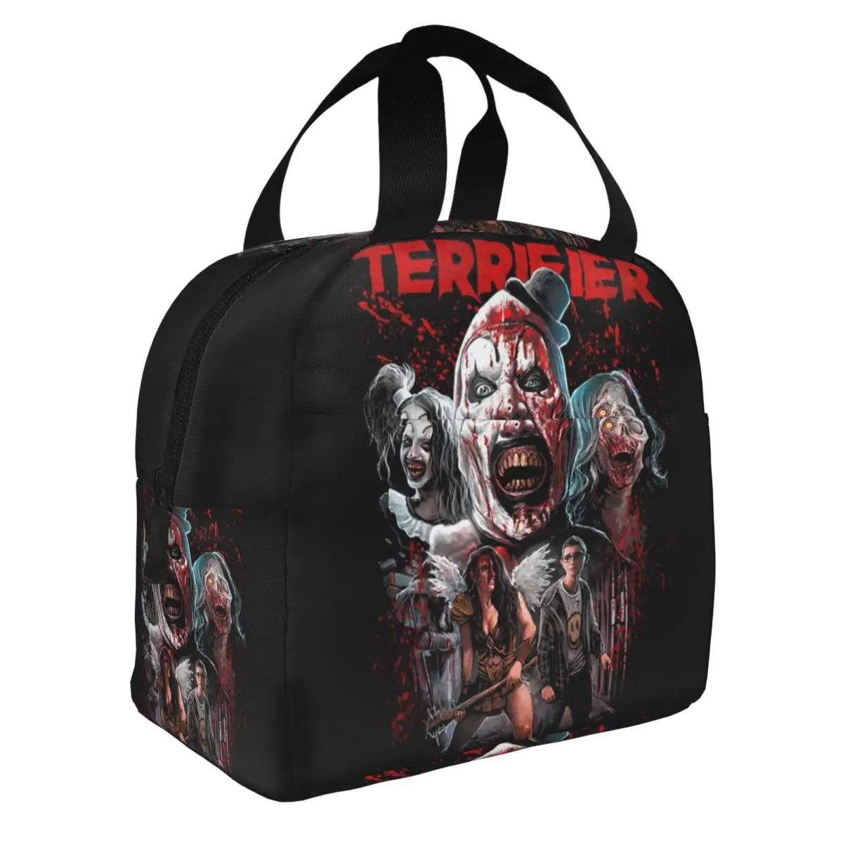 Halloween Terrifiers Insulated Lunch Bag for Women Leakproof Thermal Cooler Lunch Tote office Work School