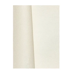 18ct beige ivory canvas Aida cloth cross-stitch fabric DIY handmade needlework sewing crafts