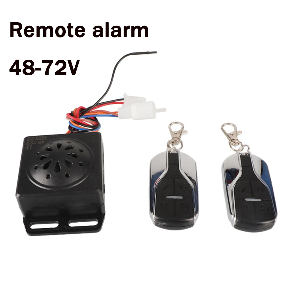 

Universal E-bike Anti-theft Alarm System Remote Control Key Fob 48V 60V 72V for electric bicycle electric scooter