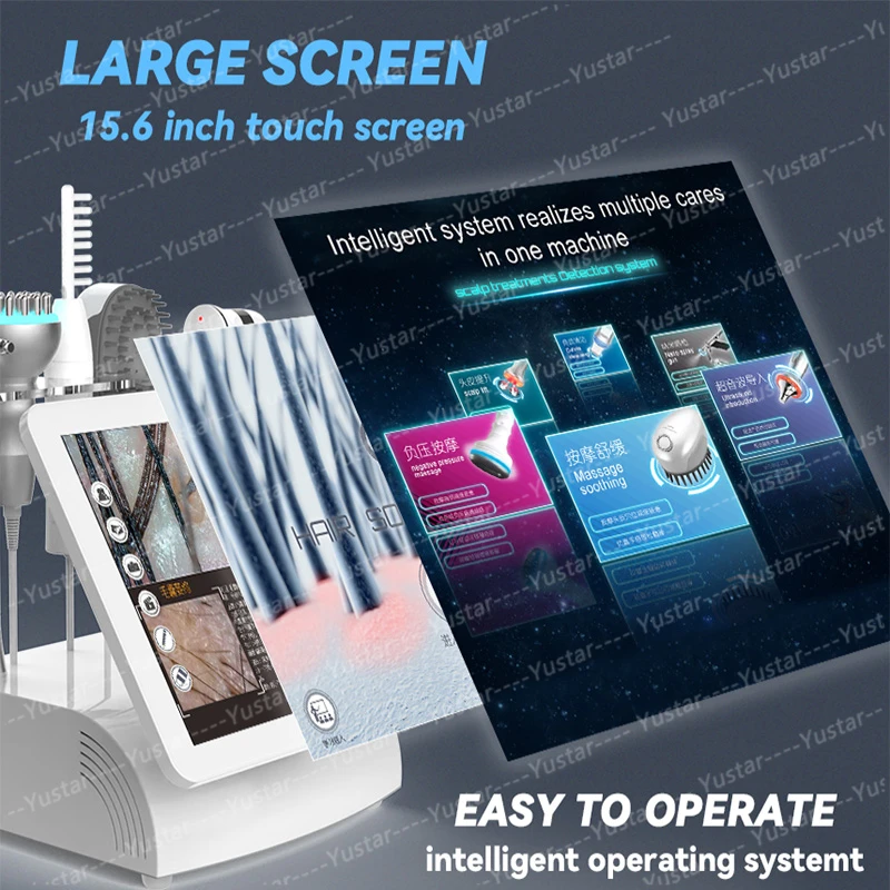 Hair Scalp AnalyzerOil Hair AnalysisAnti Skin CareOxygen Scalp ScannerHair Analyzer