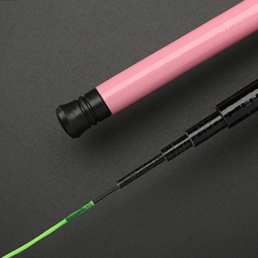 Телескопическая удочка для хранения 40 см, длина 1,8-3,6 м, ультра короткая мини-удочка, сверхлегкая тонкая удочка для рыбалки, речной пруд