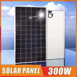 Pannello solare 300W 12V Kit 600W pannello solare 100A Controller porta USB caricabatteria solare portatile per campeggio all'aperto camper Mobile