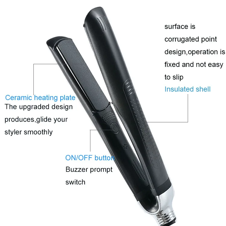 Negative Ion Straight Hair Clipper Does Not Harm Straightening, Splinting, and Can Be Used for Both Straight and Curly Hair