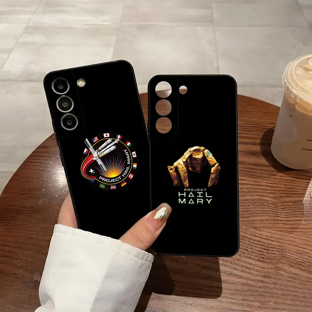 Project Hail Mary Phone Case For Samsung S26 S25 S24 FE S23 S22 S21 Plus S20 Ultra Note20Ultra Black Soft Shell