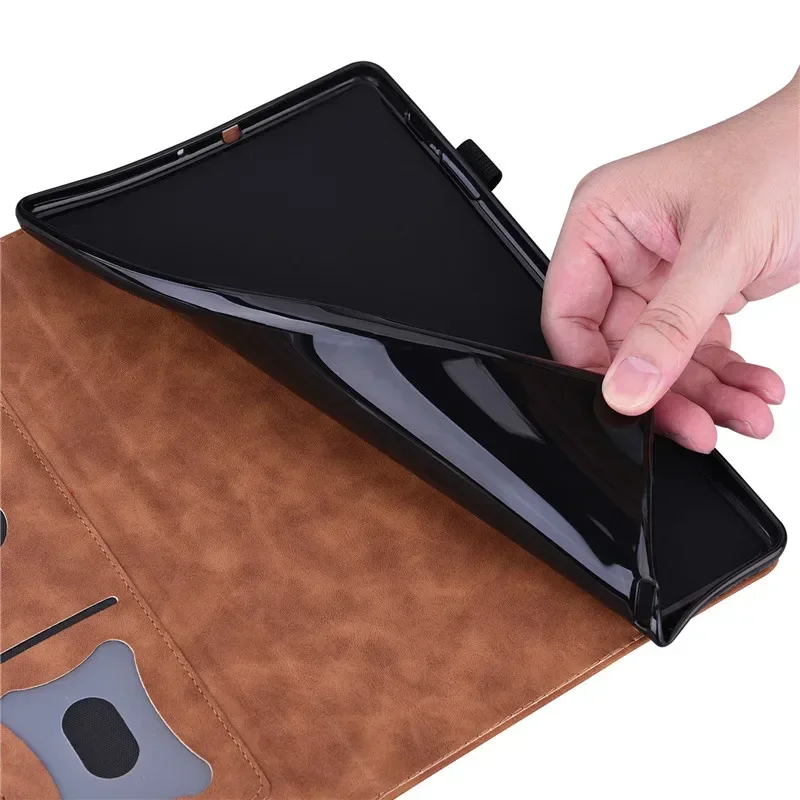 For Lenovo Xiaoxin Pad Pro 12 7 2023 Case PU Leather Soft TPU Back Business Folio Cover for XiaoxinPad Pro 12.7 Tab P12 Case - view 5